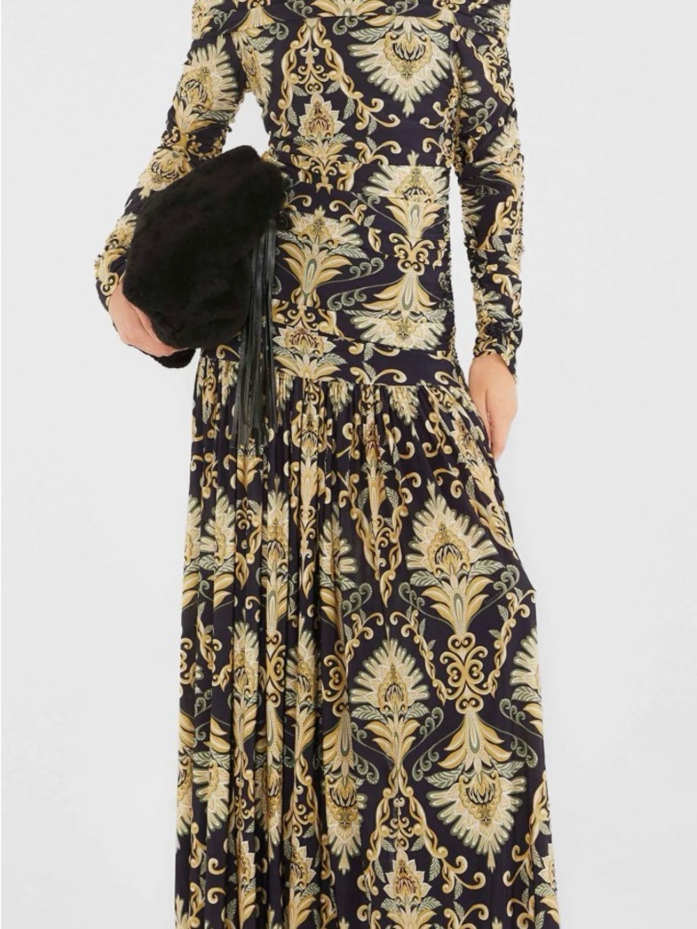 Farm Rio Over the Shoulder Maxi Dress